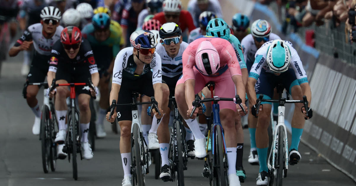 Mads Pedersen remporte la 5e étape du Tour d’Italie et signe une troisième victoire consécutive