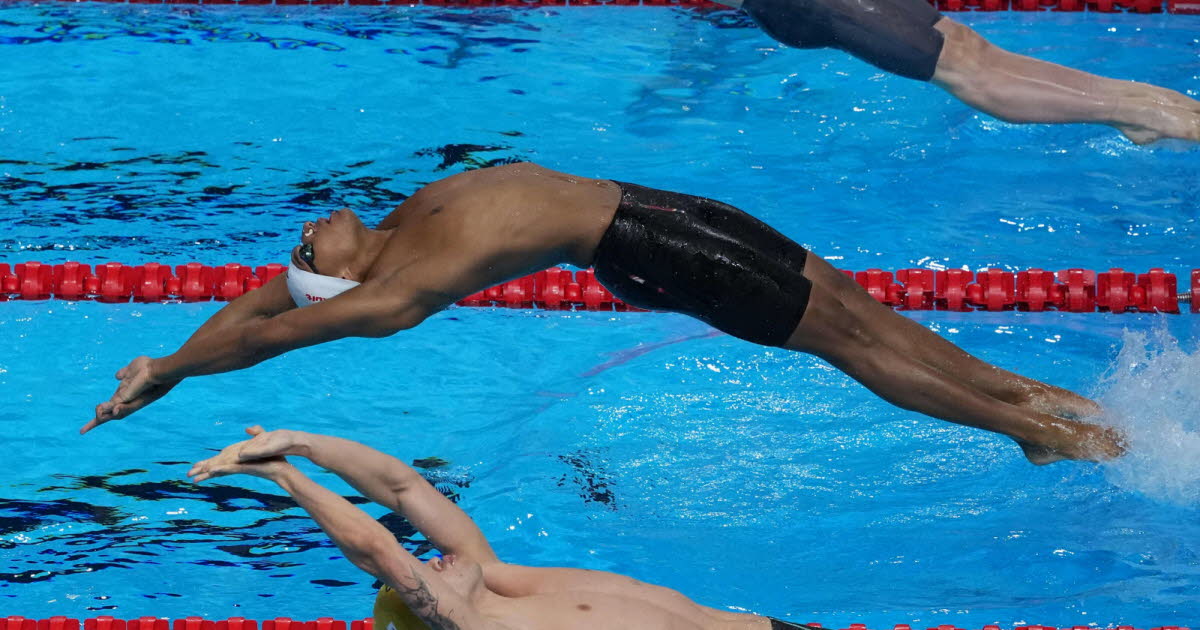 Mondiaux : Yohann Ndoye Brouard remporte sa deuxième médaille de bronze en natation sur 200 m