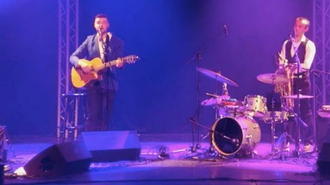 Le groupe musical « Double Face » en concert à Mertzwiller. Photo Mairie de Mertzwiller