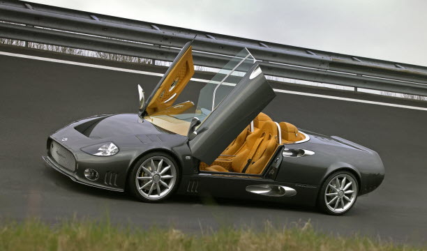 Spyker C12 La Turbie, équipée d’un V12