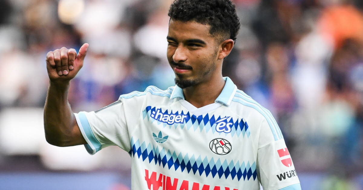 Gessime Yassine du Racing Strasbourg impressionne en Ligue 1 avec ses dribbles et récupérations