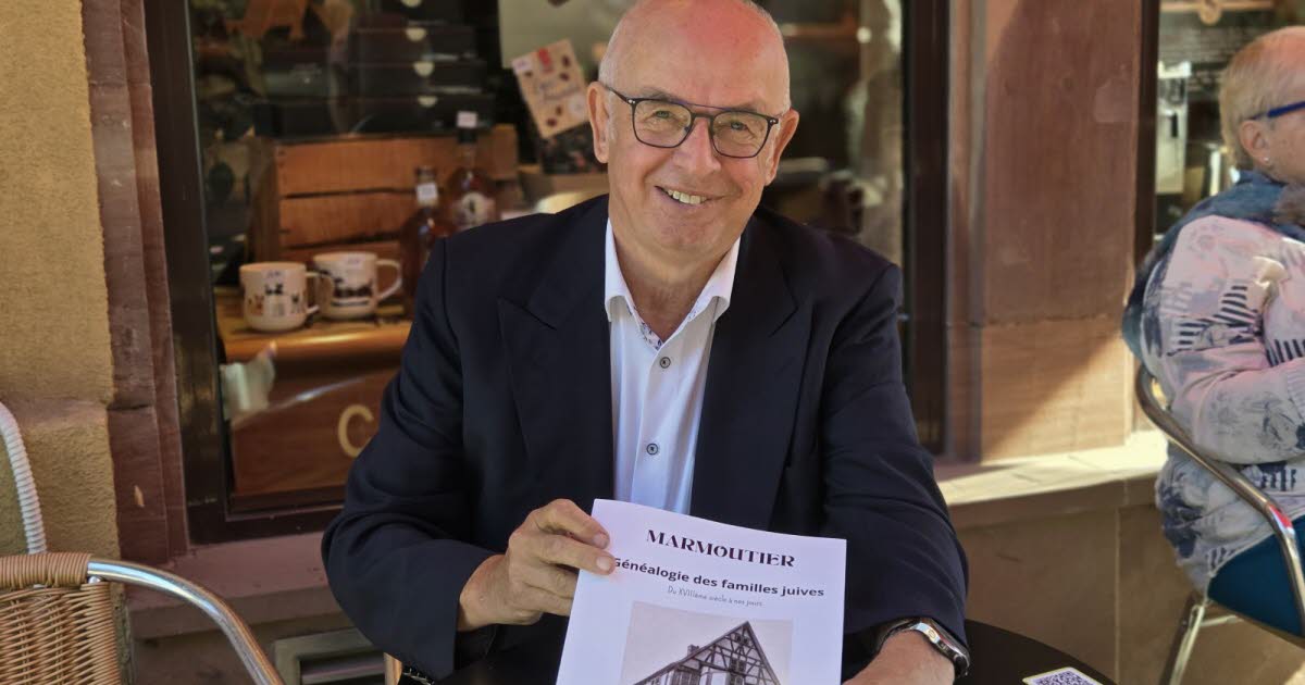 Bertrand Rietsch publie un livre sur la généalogie des Juifs de Marmoutier