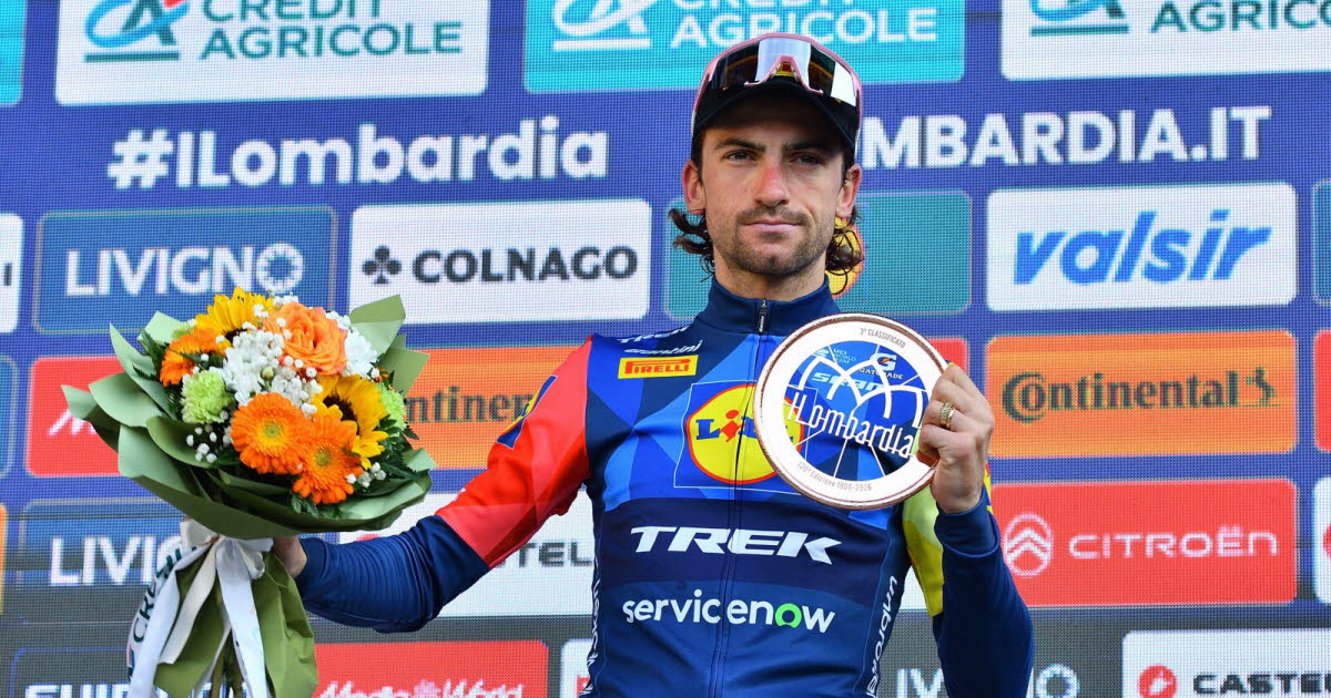 Giulio Ciccone quitte Lidl-Trek pour rejoindre Pinarello Q36.5 en cyclisme