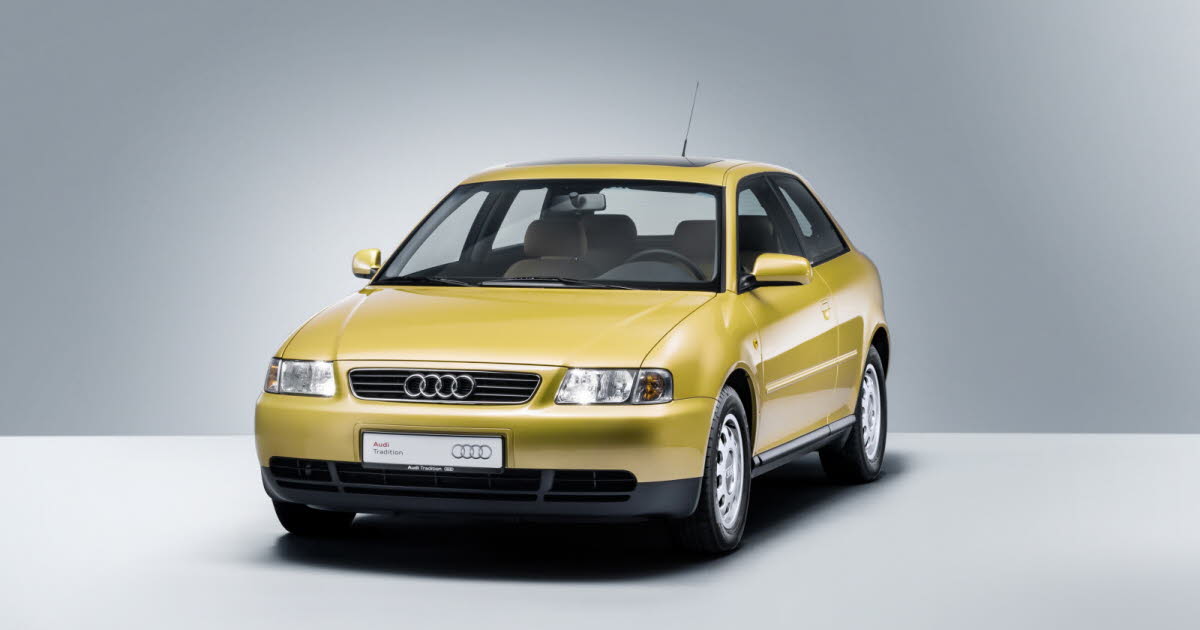 Il y a 30 ans, Audi lancait l’Audi A3 pour rivaliser avec la Golf au Mondial de l’Automobile